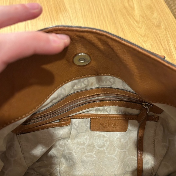 Michael Kors Brown Leather Tote Bag - Picture 7 of 7